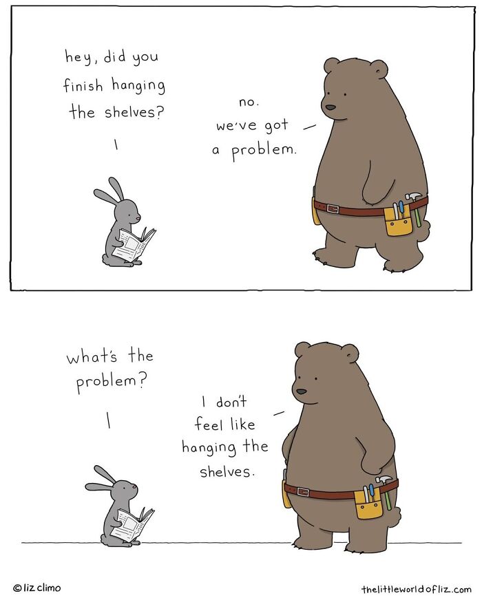 38 Funny Everyday Moments Of Talking Animals Illustrated By “The Simpsons” Animator Liz Climo (New Comics)