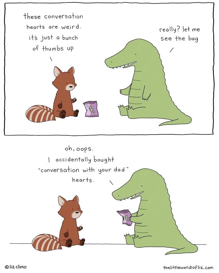 38 Funny Everyday Moments Of Talking Animals Illustrated By “The Simpsons” Animator Liz Climo (New Comics)