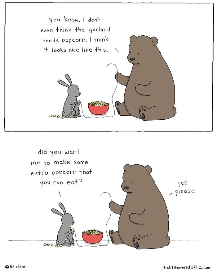 38 Funny Everyday Moments Of Talking Animals Illustrated By “The Simpsons” Animator Liz Climo (New Comics)
