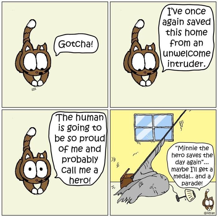 These 29 New &ldquo;Iizcat&rdquo; Comics Show What It&rsquo;s Really Like Living With A Tiny Furry Feline Boss