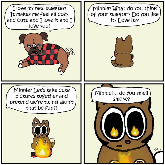 These 29 New &ldquo;Iizcat&rdquo; Comics Show What It&rsquo;s Really Like Living With A Tiny Furry Feline Boss