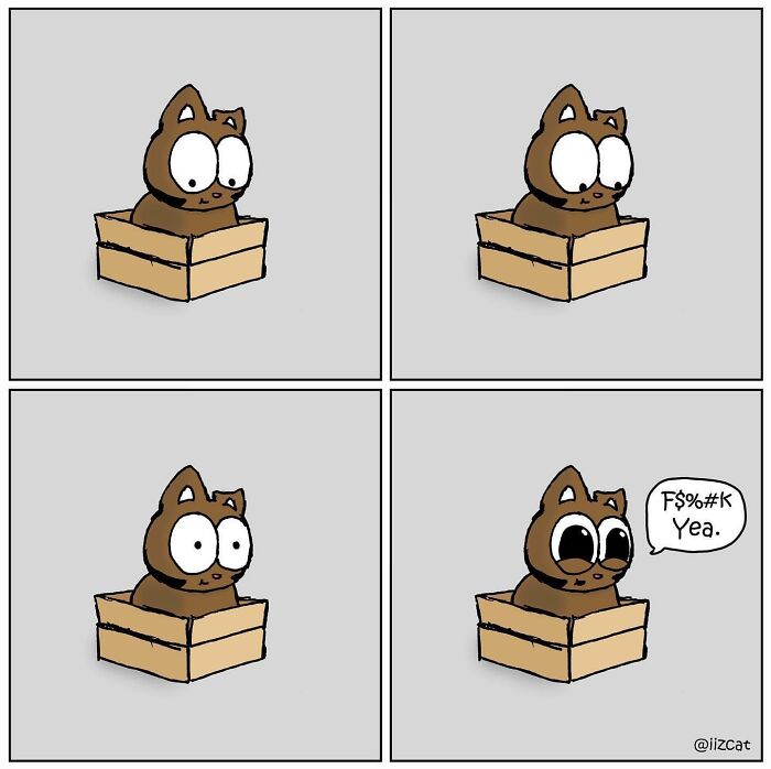 These 29 New &ldquo;Iizcat&rdquo; Comics Show What It&rsquo;s Really Like Living With A Tiny Furry Feline Boss