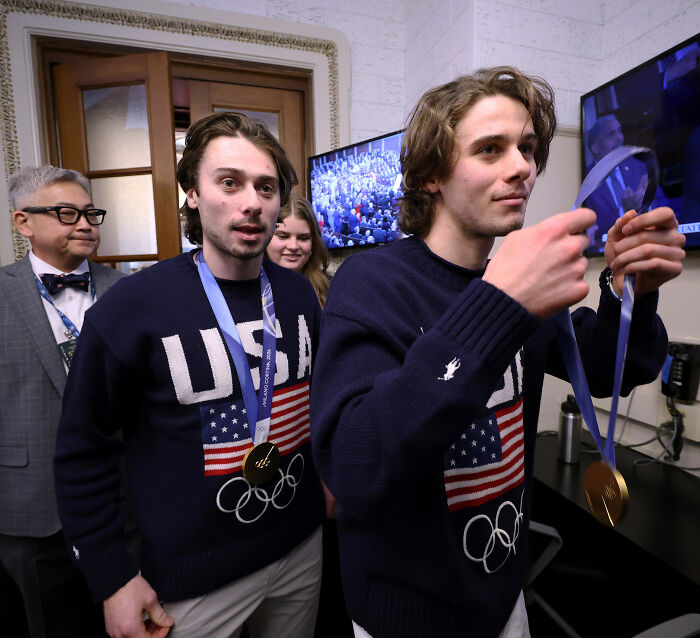 US Hockey Team’s White House Visit Sparks Frenzied Reactions After Video Surfaces Of The Food