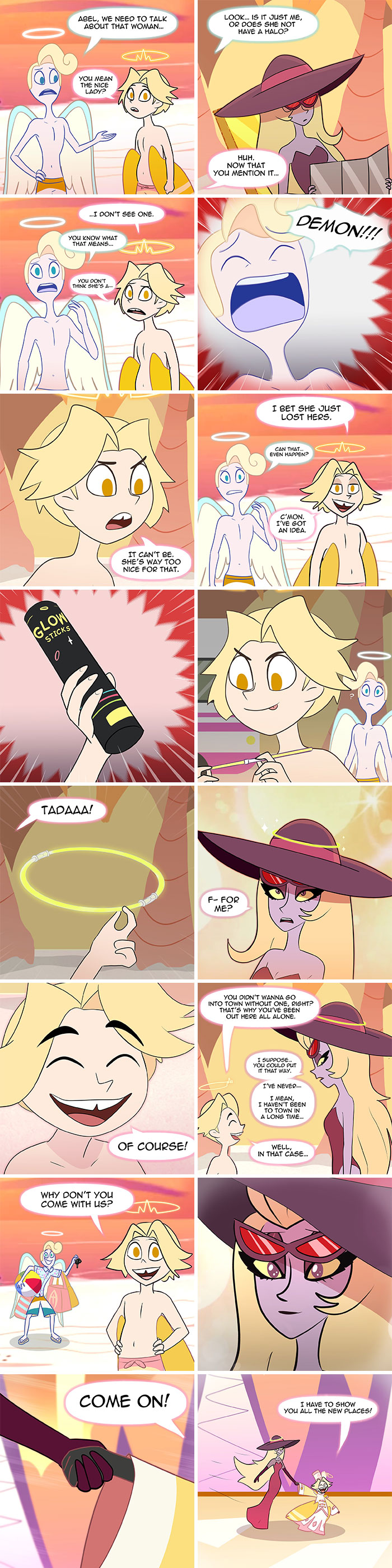 This Artist’s “Hazbin Hotel” Fan Comics Feel Like Bonus Episodes We Didn’t Get (17 New Comics) This Artist’s “Hazbin Hotel” Fan Comics Feel Like Bonus Episodes We Didn’t Get (17 New Comics)