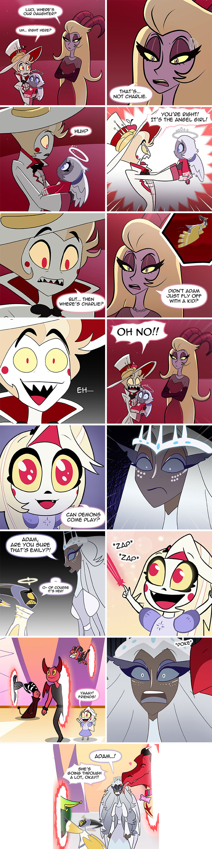 This Artist’s “Hazbin Hotel” Fan Comics Feel Like Bonus Episodes We Didn’t Get (17 New Comics) This Artist’s “Hazbin Hotel” Fan Comics Feel Like Bonus Episodes We Didn’t Get (17 New Comics)