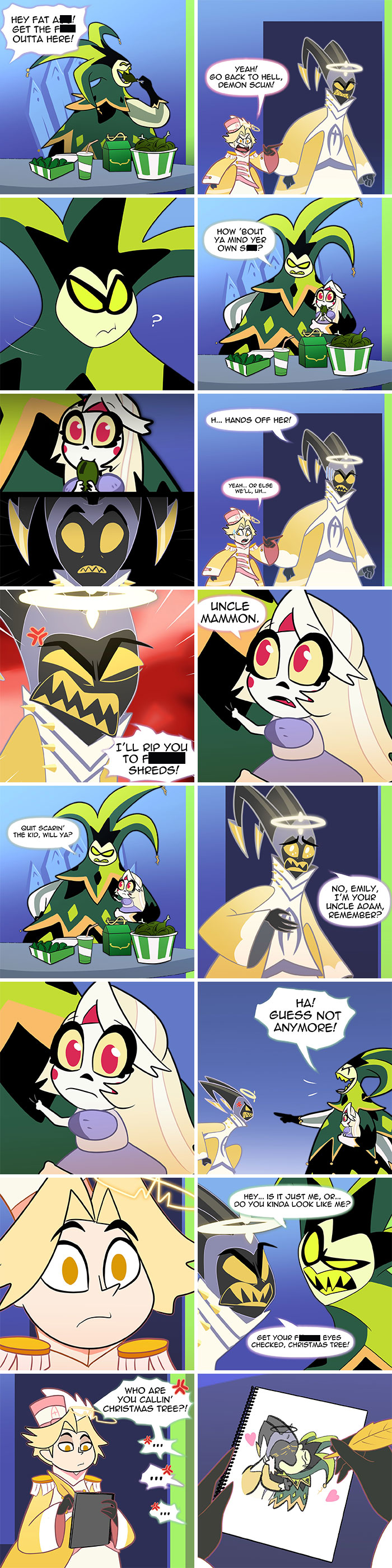 This Artist’s “Hazbin Hotel” Fan Comics Feel Like Bonus Episodes We Didn’t Get (17 New Comics) This Artist’s “Hazbin Hotel” Fan Comics Feel Like Bonus Episodes We Didn’t Get (17 New Comics)