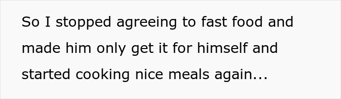 Wife Refuses To Eat “Garbage” Anymore, Husband Claims He’s Being Starved By Her Healthy Meals