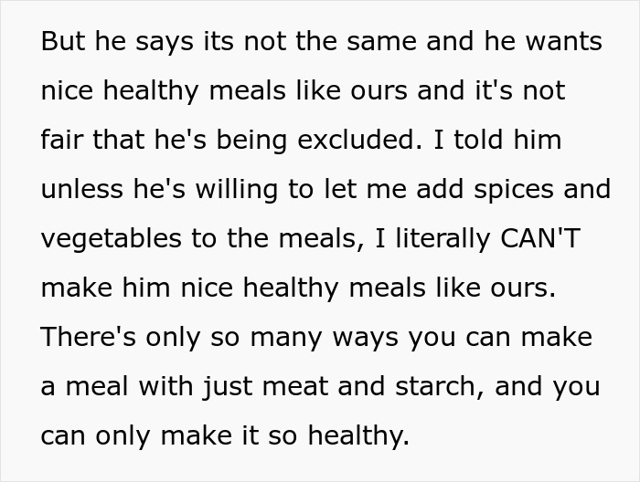 Wife Refuses To Eat “Garbage” Anymore, Husband Claims He’s Being Starved By Her Healthy Meals