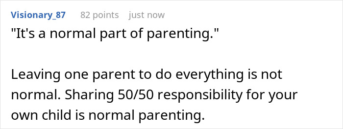 Guy Huffs Like A Giant Baby As Wife Made Him Parent Toddler Just Once While She Always Did It