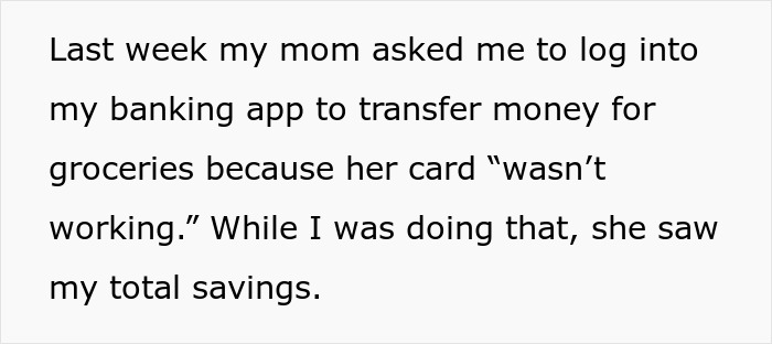 &ldquo;Struggling&rdquo; Mom Sees 19YO Daughter’s $4K Savings And Demands Half, Mad As She Won’t Hand It Over