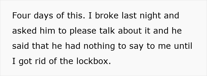 GF Buy’s Fridge Lockbox To Protect Snacks From Greedy BF, He Escalates To Violence Immediately