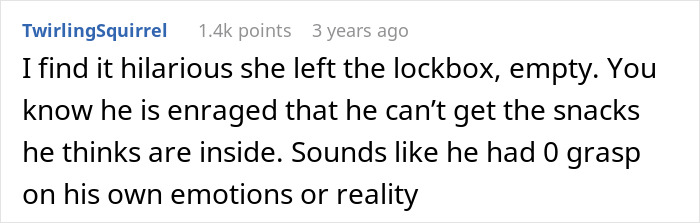 GF Buy’s Fridge Lockbox To Protect Snacks From Greedy BF, He Escalates To Violence Immediately
