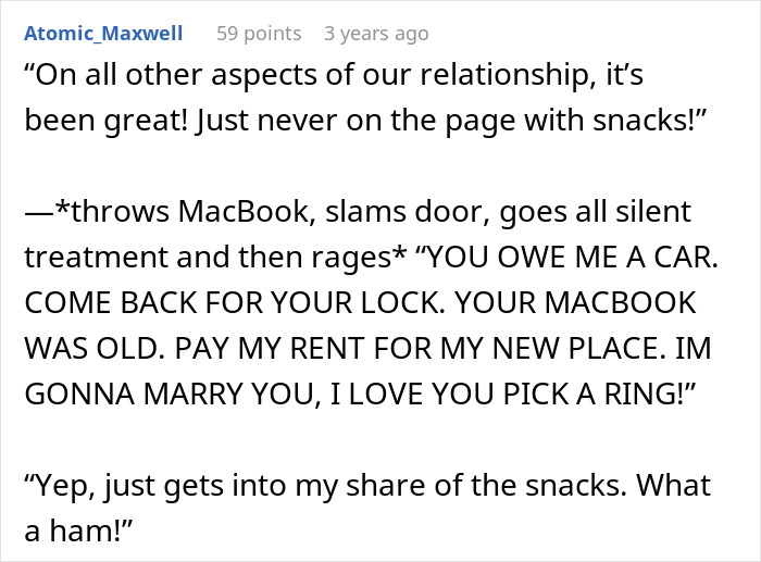 GF Buy’s Fridge Lockbox To Protect Snacks From Greedy BF, He Escalates To Violence Immediately