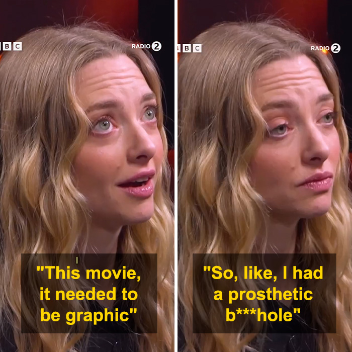 Amanda Seyfried Reveals Details Of The Bizarre Prosthetic She Wore For Graphic Scene In Recent Film