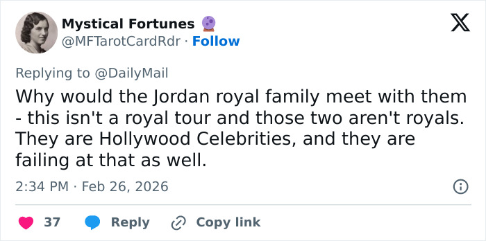 Prince Harry And Meghan Markle Receive Brutal Royal “Snub” On Trip To Jordan