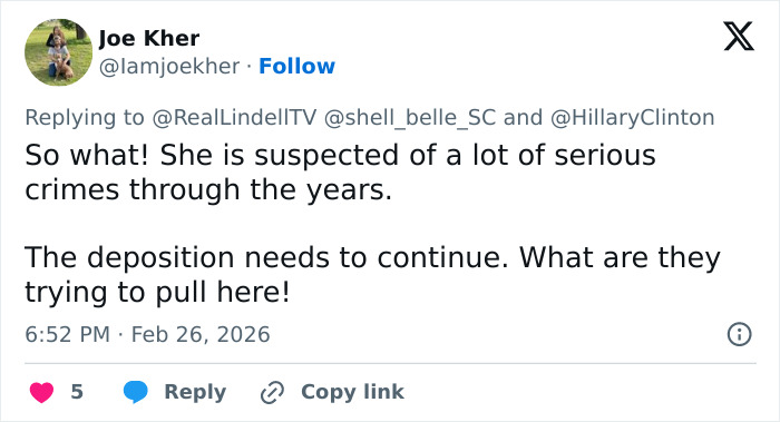 Hillary Clinton’s Jaw‑Dropping Epstein Claim About Trump As She Refuses To Defend Bill In Congress Clash