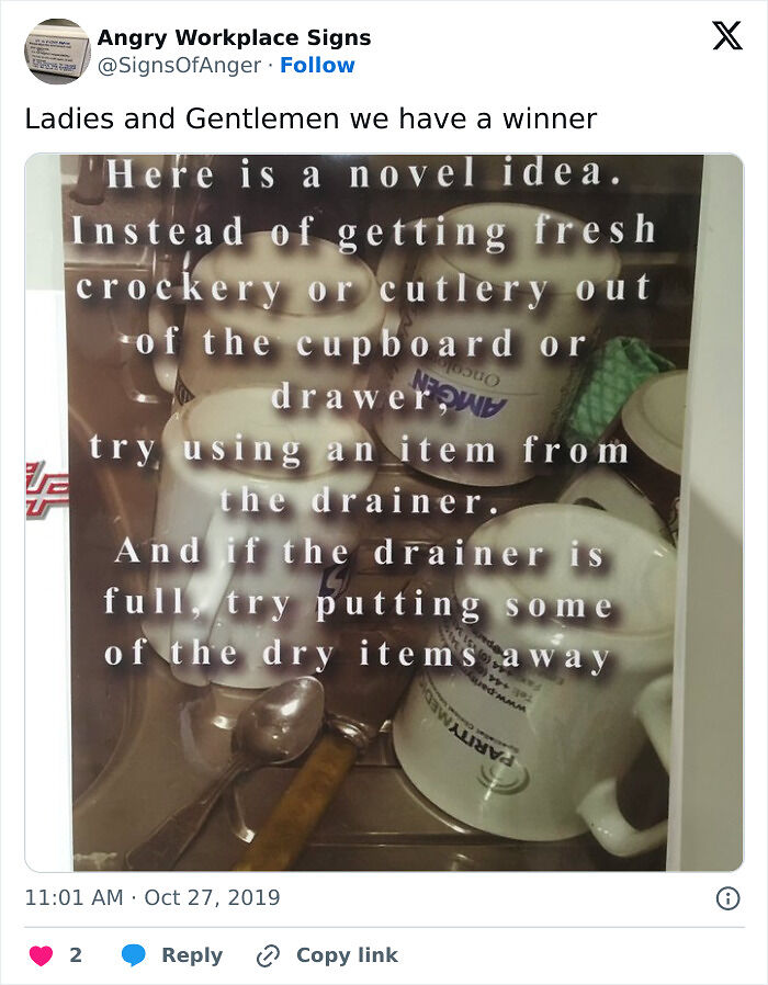 45 Office Signs And Notes That Somehow Made Work Even Worse 45 Office Signs And Notes That Somehow Made Work Even Worse