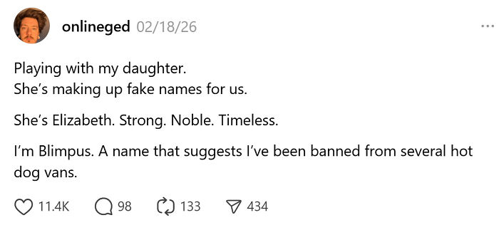 Parents Saw An Opportunity To Turn Their Wild Moments Into Funny Tweets And Here Are 57 Of Them (February Edition) Parents Saw An Opportunity To Turn Their Wild Moments Into Funny Tweets And Here Are 57 Of Them (February Edition)