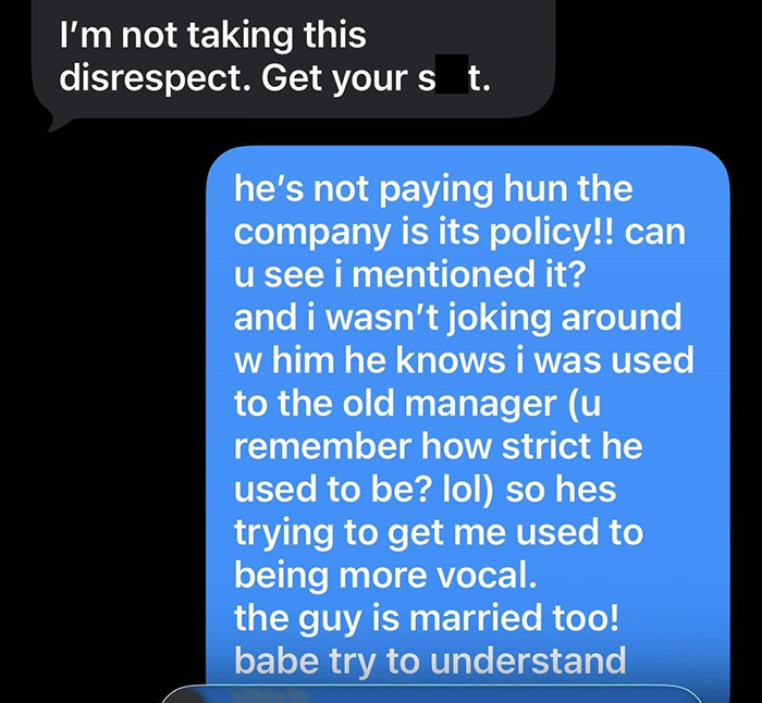 Woman Wonders If Her Conversations With Boss Were Inappropriate After Boyfriend Loses It