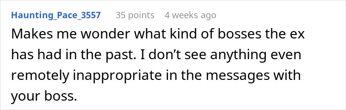 Woman Wonders If Her Conversations With Boss Were Inappropriate After Boyfriend Loses It