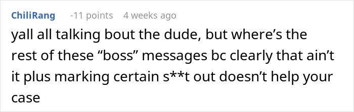 Woman Wonders If Her Conversations With Boss Were Inappropriate After Boyfriend Loses It