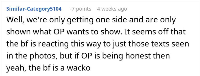 Woman Wonders If Her Conversations With Boss Were Inappropriate After Boyfriend Loses It