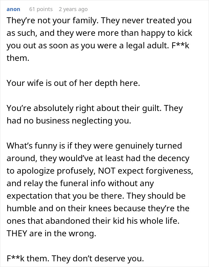 Woman Suddenly Wants To Reconcile With Son She Kicked Out 32 Years Ago, He Figures Out Why Woman Suddenly Wants To Reconcile With Son She Kicked Out 32 Years Ago, He Figures Out Why