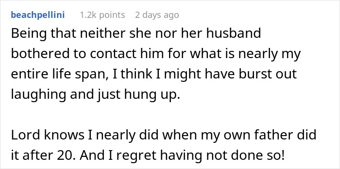 Woman Suddenly Wants To Reconcile With Son She Kicked Out 32 Years Ago, He Figures Out Why Woman Suddenly Wants To Reconcile With Son She Kicked Out 32 Years Ago, He Figures Out Why