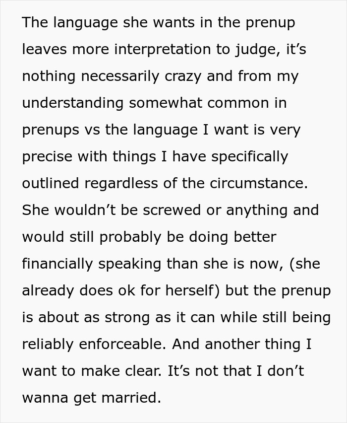 “I Make About 4x Her Salary”: Pregnant Bride Thinks Prenup Is Unfair, Guy Halts The Wedding “I Make About 4x Her Salary”: Pregnant Bride Thinks Prenup Is Unfair, Guy Halts The Wedding