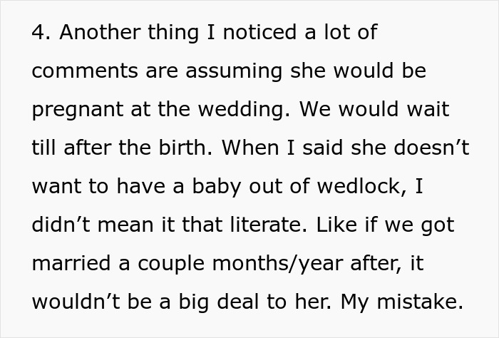 “I Make About 4x Her Salary”: Pregnant Bride Thinks Prenup Is Unfair, Guy Halts The Wedding “I Make About 4x Her Salary”: Pregnant Bride Thinks Prenup Is Unfair, Guy Halts The Wedding