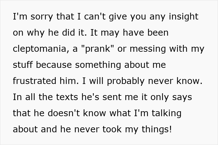 Woman Moves In With Her Boyfriend Of 5 Months, Suddenly Her Things Start Disappearing Woman Moves In With Her Boyfriend Of 5 Months, Suddenly Her Things Start Disappearing