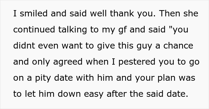 Guy Finds Out His Dream Girl Went On A Date With Him Out Of Pity: “Let Him Down Easy”