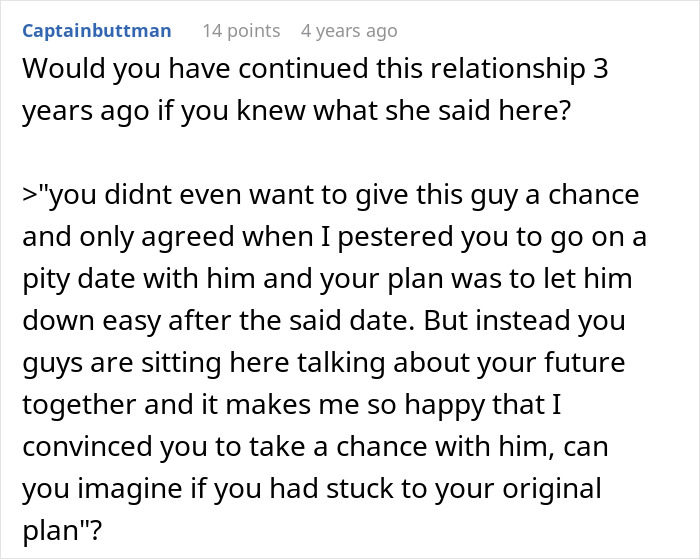 Guy Finds Out His Dream Girl Went On A Date With Him Out Of Pity: “Let Him Down Easy”