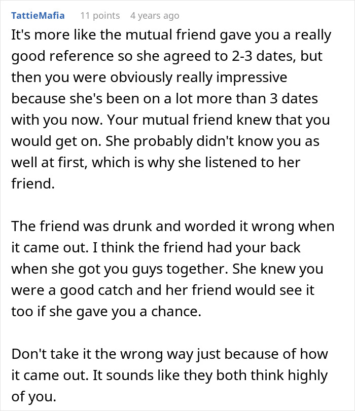 Guy Finds Out His Dream Girl Went On A Date With Him Out Of Pity: “Let Him Down Easy”