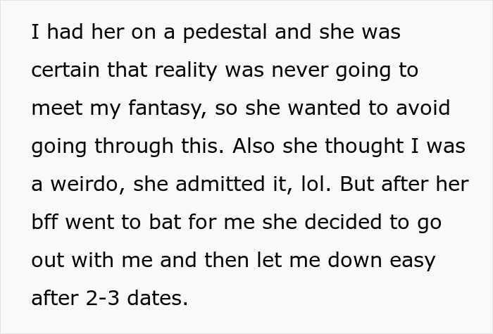 Guy Finds Out His Dream Girl Went On A Date With Him Out Of Pity: “Let Him Down Easy”