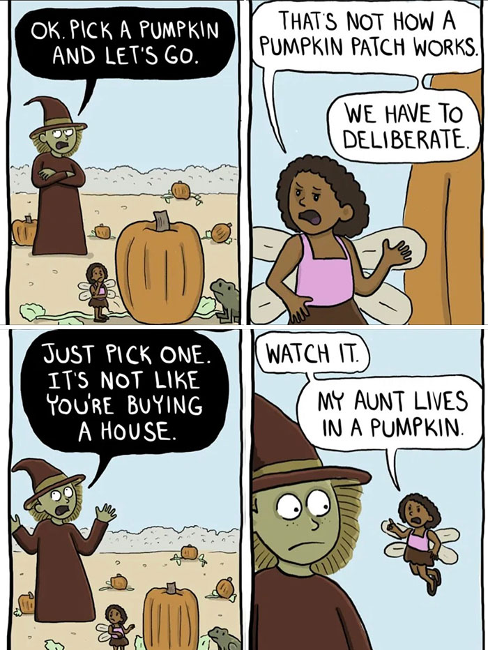 A Witch&rsquo;s Spells Never Go Right In These 43 Hilarious Comics By Caroline Carrington