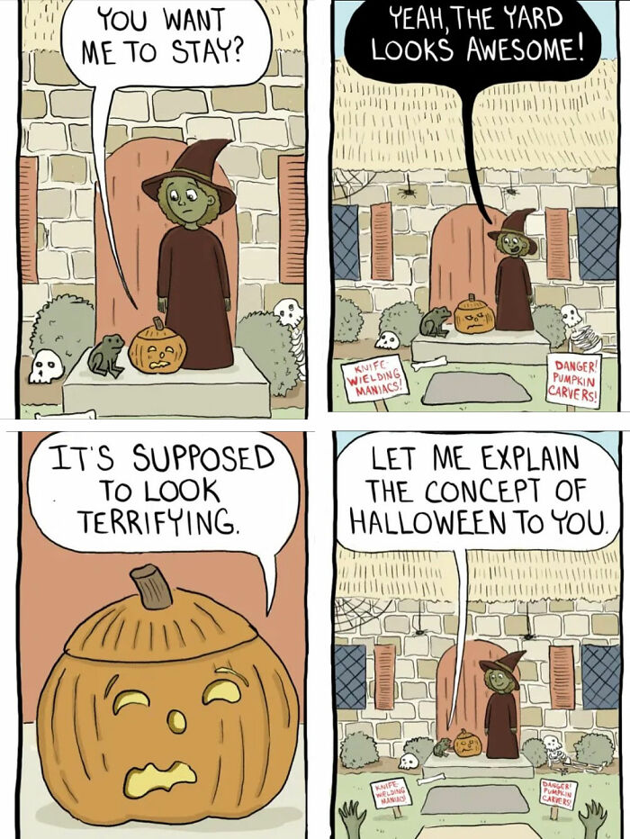 A Witch&rsquo;s Spells Never Go Right In These 43 Hilarious Comics By Caroline Carrington