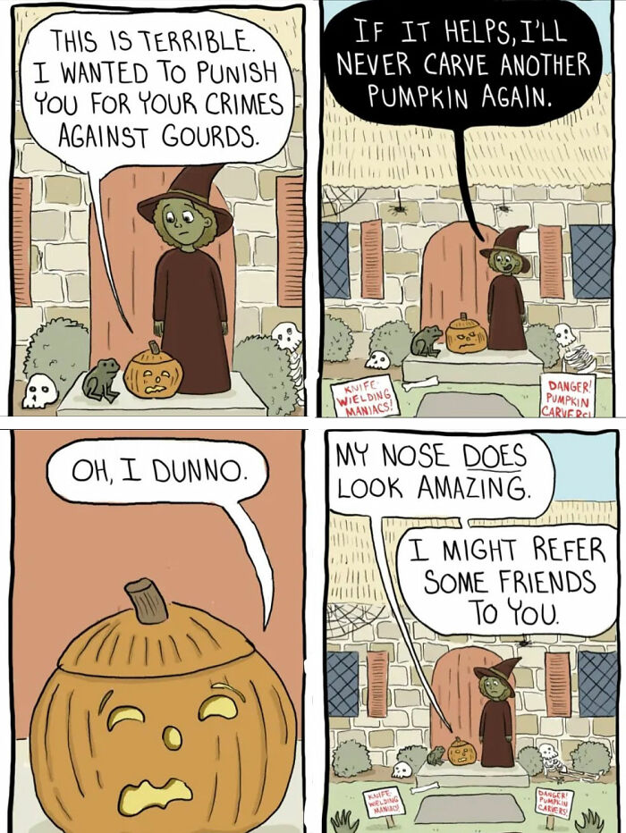 A Witch&rsquo;s Spells Never Go Right In These 43 Hilarious Comics By Caroline Carrington