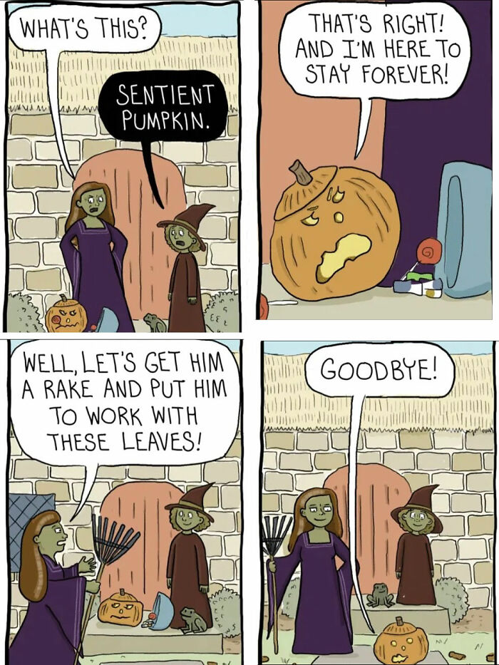 A Witch&rsquo;s Spells Never Go Right In These 43 Hilarious Comics By Caroline Carrington