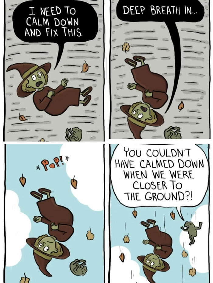 A Witch&rsquo;s Spells Never Go Right In These 43 Hilarious Comics By Caroline Carrington