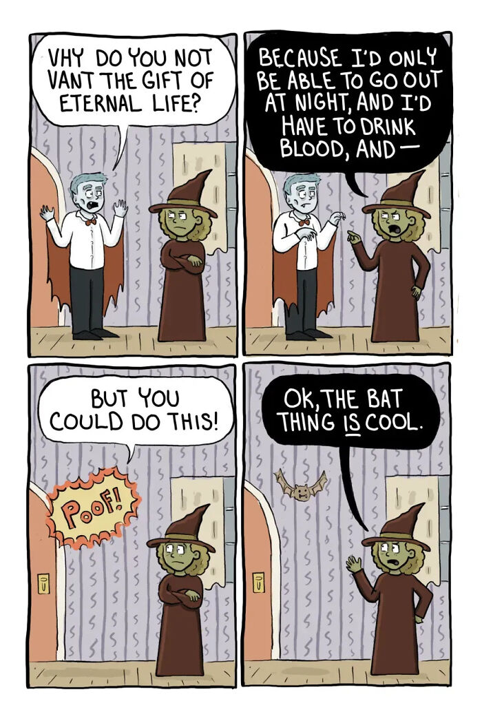 A Witch&rsquo;s Spells Never Go Right In These 43 Hilarious Comics By Caroline Carrington