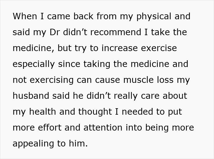 Cruel Man Insults Wife After She Has A Baby, Pressures Her To Use Prescription Meds To Lose Weight Cruel Man Insults Wife After She Has A Baby, Pressures Her To Use Prescription Meds To Lose Weight