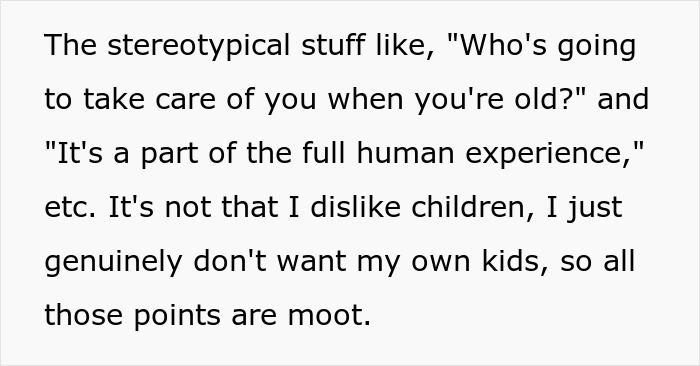 Mom Pressures Childfree Daughter To “Give Birth,” Backtracks Fast When Adoption Enters The Chat Mom Pressures Childfree Daughter To “Give Birth,” Backtracks Fast When Adoption Enters The Chat