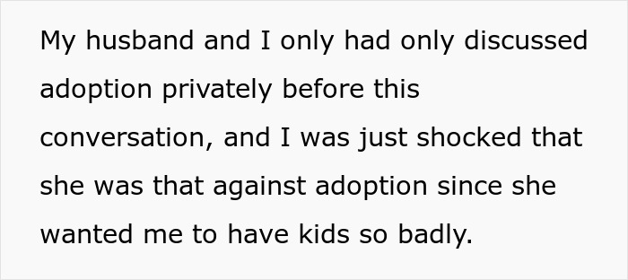 Mom Pressures Childfree Daughter To “Give Birth,” Backtracks Fast When Adoption Enters The Chat Mom Pressures Childfree Daughter To “Give Birth,” Backtracks Fast When Adoption Enters The Chat
