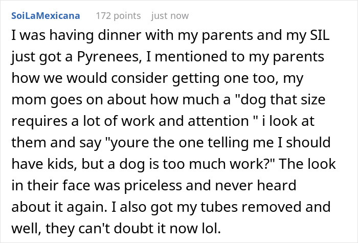 Mom Pressures Childfree Daughter To “Give Birth,” Backtracks Fast When Adoption Enters The Chat Mom Pressures Childfree Daughter To “Give Birth,” Backtracks Fast When Adoption Enters The Chat
