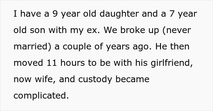 Guy Expects Ex To Spend Loads Of Money Flying Kids Out To Meet His New Fam, Mad When She Says No Guy Expects Ex To Spend Loads Of Money Flying Kids Out To Meet His New Fam, Mad When She Says No