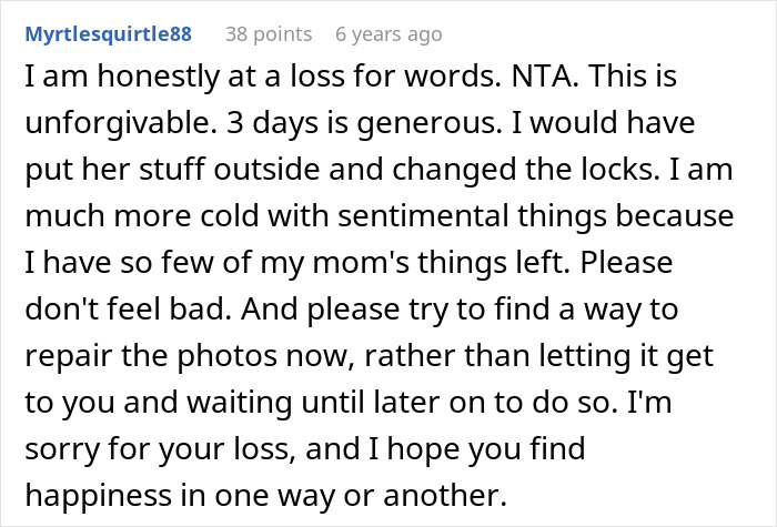 Widow Opens Her Home During Friend’s Custody Battle, Closes It After Her Son Destroys Family Photos Widow Opens Her Home During Friend’s Custody Battle, Closes It After Her Son Destroys Family Photos