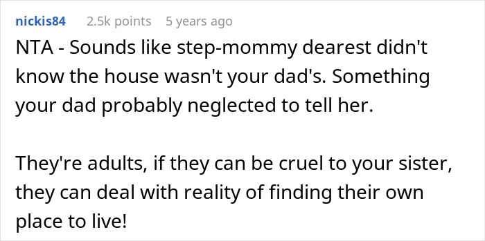 Evil Stepmom Ends Up Homeless After Trying To Evict Stepdaughter From Her Home As Sis Isn&rsquo;t Having It