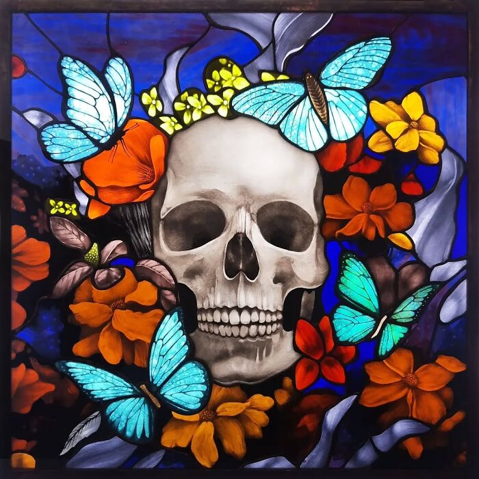 Artist Creates Stained Glass That Changes With The Light (30 Pics)