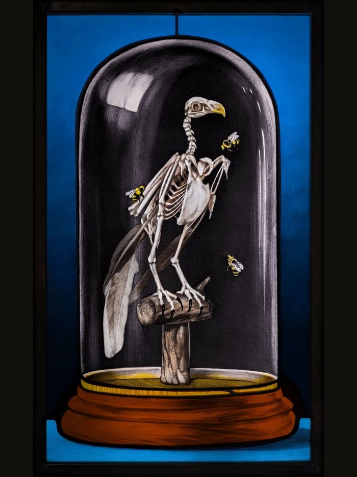 Artist Creates Stained Glass That Changes With The Light (30 Pics)